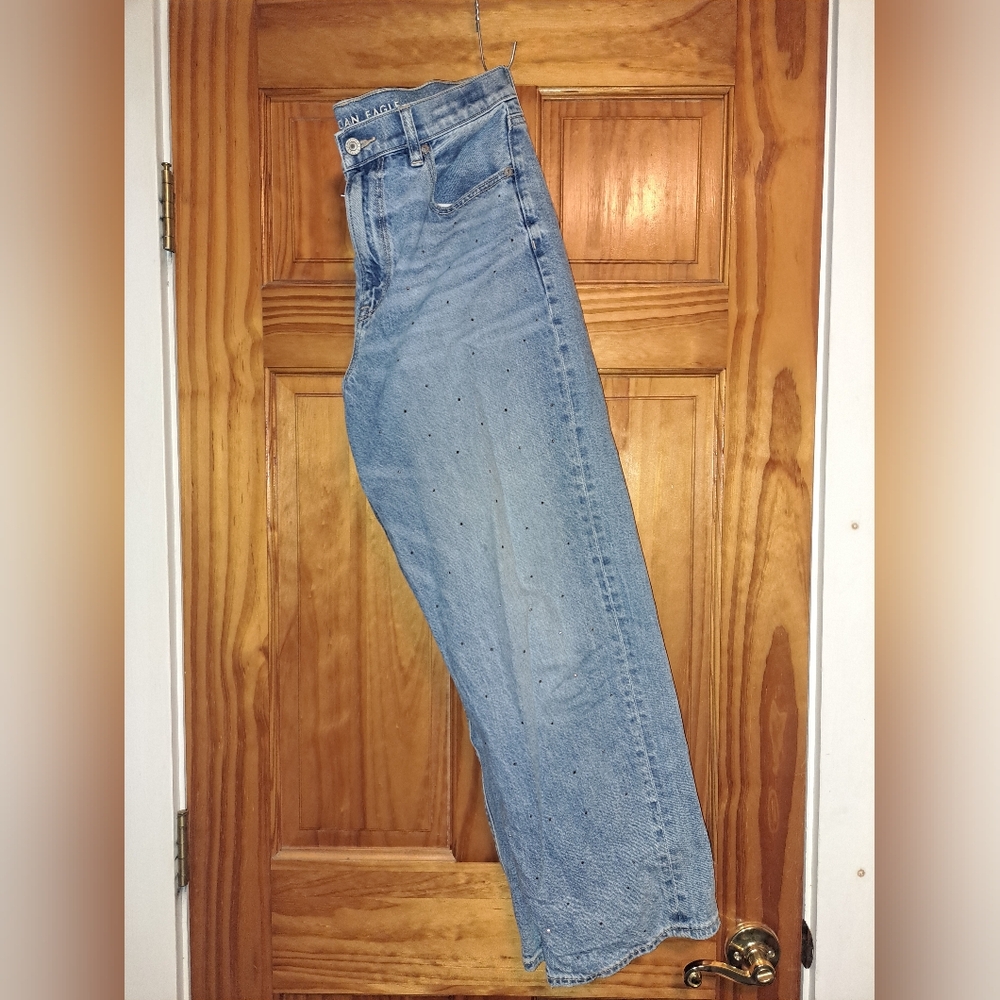 American Eagle, Size 10, Jean with sparkles